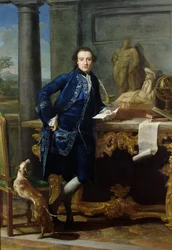 Portrait de Charles John Crowle (1738-1811) de Crowle Park, vers 1761-62
